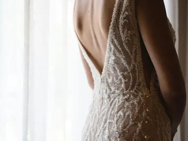 Custom Gown Royal Beading